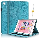 KSHOP Hülle für iPad 7 (10.2-inch, 2019 Model, 7th Generation) iPad Air (3rd Gen) 10.5 inch 2019 / iPad Pro 10.5 Schutzhülle Handyhülle Tasche Auto Schlafen/Wachen,B