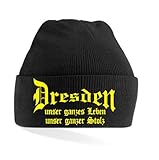 Dresden Ultras Leben & Stolz Strickmütze|Black