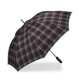Volkswagen 5KA087600 Regenschirm GTI Stockschirm Halbautomatisch Clark Design, schw
