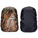 K5934DO6GB 2 Stück Regenhülle Schulranzen Regenschutz Rucksack Set Outdoor wasserdichte Regenschutz Schulranzen Regenüberzug Ranzen Rucksackschutz für Outdoor Camping Wandern Sicherheitshü