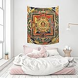 NHhuai Wandteppich Tapisserie Wandbehang Wandteppiche Bohemia Strand Bedruckte Sitzdecke Wandbehang S