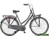 Damen Hollandrad 28 Zoll Hooptec hell-warm-Grau 57