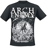 Arch Enemy My Apocalypse Männer T-Shirt schwarz L 100% Baumwolle Band-Merch, Bands, Nachhaltigk