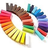 Haarkreide-Set mit 36 Farben für den Heimgebrauch, ungiftig, auswaschbar, Pastellfarb