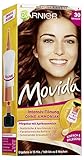 Garnier Tönung Movida Pflege-Creme / Intensiv-Tönung Haarfarbe 30 Mahagoni (für leuchtende Farben, auch für graues Haar, ohne Ammoniak) 3er Pack Haarcoloration-S