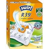 Swirl R 39 MicroPor Plus Staubsaugerbeutel für Rowenta und Moulinex Staubsauger | Dauerhaft hohe Saugleistung | Anti-Allergen-Filter | 4 Stück