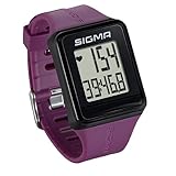 Sigma Sport Pulsuhr iD.GO plum, Herzfrequenz-Messung, Fitness-Laufuhr, L