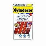 Xyladecor Holzschutzlasur 2in1 Aussen, 5 Liter, Farbton Teak