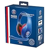 PSG - Paris Saint Germain - Gaming-Headset 40 mm mit Mikrophonn - Over-Ear Kopfhörer für PS5 - Xbox Serie X - PS4 - Xbox One - PC - Nintendo Switch (nur mit Fortnite)