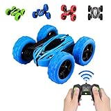 Pup Go 360 ° Spins und Flips RC Stunt Car - Doppelseitiges 4WD Hochgeschwindigkeits 2.4GHz Fernbedienungs Rennwagenspielzeug für Kinder, 360-Grad Rollrotation mit LED Lichtern, Jungen ab 3 J