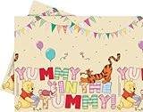 Disney Winnie the Pooh Alphabet Tischdecke Kindergeburtstag