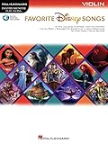 Favorite Disney Songs: Instrumental Play-along for Violin, Includes Downloadab