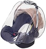 DIAGO 30000.72653 Regenschutz für Babyschalen und Baby Autositze (z.B. Maxi-Cosi, Cybex, Römer) mit Trageöffnung und Luftlöchern, frei von PVC