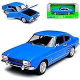 Welly Ford Capri I Coupe Blau 1. Generation 1968-1973 1/24 M