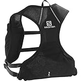 Salomon Unisex Agile 2 Set Trinkrucksack, Schwarz (Black),Einheitsgröße EU