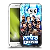 Head Case Designs Offizielle Zugelassen WWE Smackdown! Pay-per-View-Superstars Soft Gel Handyhülle/Hülle kompatibel mit Samsung Galaxy S7