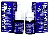 Original Laiter Collyre Bleu Eye Drops - 10ml (pack of 2) Exp. 06/2023