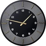 Kare Design Wanduhr Lio Schwarz 60