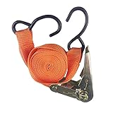 Mimitool Ratschenbinderbinder,schwere Zurrgurte Einstellbare Nockenschnalle Spannbänder for Motorrad,Fracht,LKW,Anhänger,Gepäck