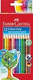 Faber-Castell 112412 - Farbstifte Colour GRIP, 12