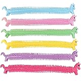 （12pcs) Einhorn Stretchy String Spielzeug Spielzeug zum Stressabbau Anti Stress Spielzeug Set for Elastisches Schnurspielzeug zur Linderung von Stress, Weihnachtsgeschenken und sensorischen Äng