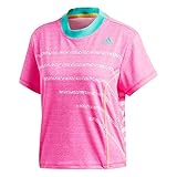 adidas Damen, Seasonal T-Shirt Pink, Türkis, S Oberbekleidung, S