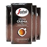 Segafredo Zanetti Selezione Crema, Ganze Bohne - 1kg - 4x