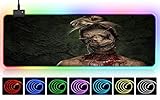 led mauspad Horror Puppe blutig kreative Zombie alternative Persönlichkeit Mausunterlage super wettbewerbsfähige Gaming-Mausunterlage xxl800x300 alternative Persönlichkeit coole Mausunterlag