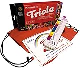 TRIOLA 12 Kompakt-Set mit Tasche für Instrument und Noten: die beliebte Blasharmonika mit farbigen Tasten für Kinder im Set mit dem Triola-Liederbuch MUSIK FÜR KINDER - BAND 5 : Alle Lieder vollständig zweisprachig DEUTSCH und ENGLISCH - Noten ebenfalls bestens für Mundharmonika geeignet mit Spieltips und Tab