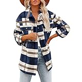 XTBFOOJ v Ausschnitt Damen Oberteil Angebote Damen Sweatjacke lang Damen Pullover Damen Strickpullover Oberteil Damen elegant Regenjacke Damen rot braune Sweatjacke Oversized 77 onlineshop D