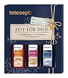 tetesept Bäder Geschenkset Zeit für Dich - Badezusatz Probierset mit Geschenkanhänger - das ideale Präsent für jeden Anlass - 1 x Wohlfühlbäder Badeset (3 x 20 ml)