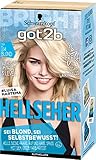 SCHWARZKOPF GOT2B Hellseher, Haarfarbe 00A Ice Blonde, 3er Pack (3 x 122 ml)