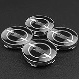 4 Stück 60mm Auto Radnabenkappen Nabendeckel für Opel Zafira a b Astra h g j k f Mokka Corsa b c d Vectra, Radnabenabdeckung Center Felgendeckel Radkappen Wheel Caps Nabenkappen mit Log