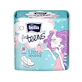 Bella For Teens Ultra Binden Sensitive: Ultradünne Binden Für Teenager, 1er Pack (1 x 10 Stück), Mit Flügeln ohne D