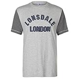 Lonsdale Marl T-Shirt Grau XL