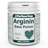 Arginin Base veganes Pulver 500 g 100 % rein - ohne weitere Z