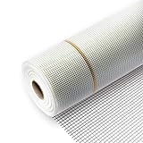 Rollenware Armierungsgewebe 165 g/m² Putzgewebe Glasfaser Putz Innengewebe verschiedene Mengen (50 m² / 1 Rolle)