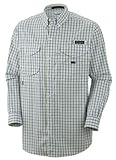 Columbia Herren Super Bonehead Classic Langarmhemd Lila Lotus Check S