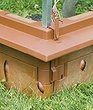 Juwel Schneckenkanten mit Eckteilen (sichere und umweltfreundliche Schneckenabwehr ohne Gift, für Frühbeete / Blumenbeete, einfache Montage, Ungezieferabwehr) 20348