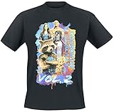 CID Herren Guardians of The Galaxy 2-Group Pose T-Shirt, Mehrfarbig, EU: XXL