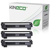 3X Toner von Kineco ersetzt TN1050 Multipack für Brother HL-1110 HL-1210W HL-1212W