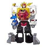 Playskool Heroes Power Rangers Megazord Spielset, 2-in-1 verwandelbares Spielset, 60 cm großer Megazord mit Lichtern und Sounds, Kids ab 3 J