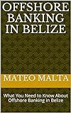 Offshore Banking in Belize: What You Need to Know About Offshore Banking in Belize (English Edition)