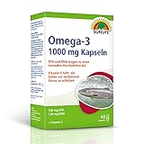 SUNLIFE Omega-3 Kapseln mit Fischöl DHA und EPA: Schutz für Gehirn und Augen, 1.000mg