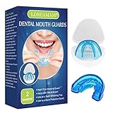 Aufbissschienen,Knirscherschiene Beißschiene,Night Mouth Guard,Mundschutz Verhindern effektiv Zähneknirschen, Verbessert Schlafqualität, 4 Anpassbare Zahnschutzformen, Verhindert Brux