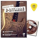 Schule für E-Gitarre von Michael Langer mit CD, Gratis-Download und Original Dunlop Plek - mit den größten Hits der Rockgeschichte G