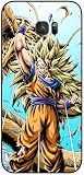 Schutzhülle für Samsung Galaxy S7 Edge Dragon mit Ball Z Super Son mit Goku 329 Japan Anime, weiches TPU, Schw