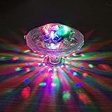 GFEU Badewannen Licht Led Wasserdicht RGB Schwimmend Whirlpool Lichter Kinder-Badespielzeug Zum Kinder Badezeit, Teiche, Pools, Party
