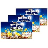 Capri-Sun - 3er Pack Capri Sonne Cola Mix - Caprisonne Vorteilspack (10 x 0.2 Liter) für Unterwegs 100 % Erfrischung dank Cola und Zitrone (Papierstrohhalm)