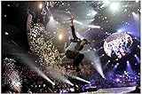 Hesuz Leinwand Bilder 50x70cm Kein Rahmen Coldplay -Alternative Rockmusik Star Art Poster Poster und Drucke Home D